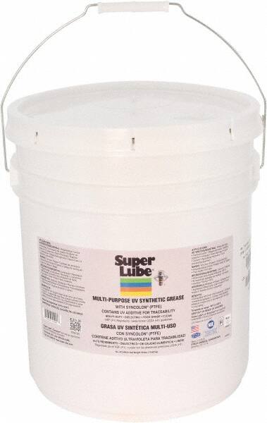 Synco Chemical - 30 Lb Pail Synthetic General Purpose Grease - Translucent White, Food Grade, 450°F Max Temp, NLGIG 2, - Strong Tooling