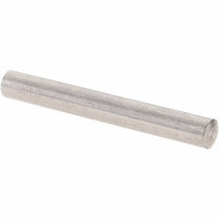 Value Collection - 4mm Diam x 32mm Pin Length 303 Stainless Steel Precision Dowel Pin - Unhardened, 1 Beveled & 1 Rounded End - Strong Tooling