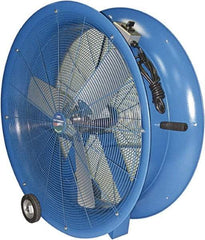 Patterson Fan - 30" Blade, 1/2 hp, 7,500 CFM, Industrial Circulation Fan - Floor Stand, 115 AC Volts, 6.2 Amps, 3 Speed - Strong Tooling