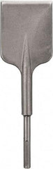 DeWALT - 5" Head Width, 16" OAL, 1-1/8" Shank Diam, Asphalt Cutter Chisel - SDS Max Drive, SDS Max Shank, Steel - Strong Tooling