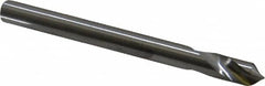 Value Collection - 1/4" Body Diam, 90°, 3" OAL, Solid Carbide Spotting Drill - Strong Tooling