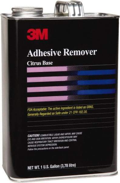 3M - 1 Gal Pail Adhesive Remover - Removes Grease, Oil, Ink, Dirt - Strong Tooling