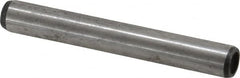 Value Collection - 8mm Diam x 60mm Pin Length Alloy Steel Pull Out Dowel Pin - C 57-63 Hardness, 1 Rounded & 1 Threaded End - Strong Tooling