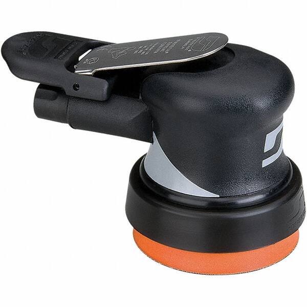 Dynabrade - 18 CFM Air Consumption, Palm Air Orbital Sander - Round Pad, - Strong Tooling