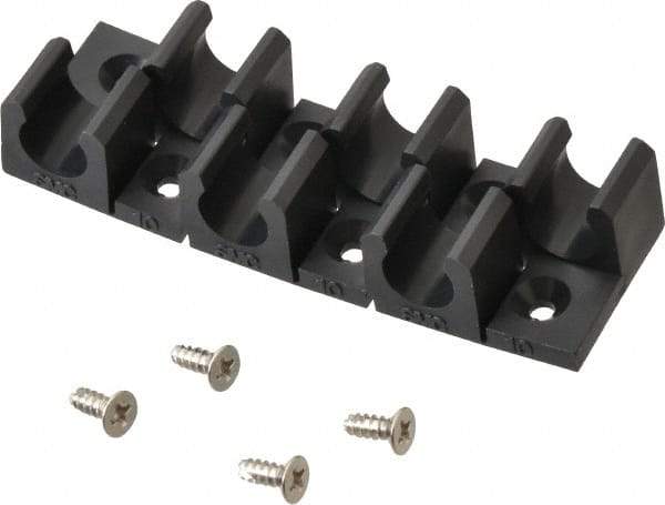 SMC PNEUMATICS - Multitube Holder - Black, 6 Slots - Strong Tooling