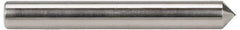 Tru-Maxx - 1/10 Carat Single Point Diamond Dresser - 3" Long x 3/8" Shank Diam - Strong Tooling