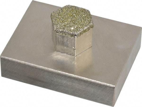 Made in USA - Diamond Plated Dressing Block - Strong Tooling