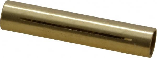 Made in USA - 1/8" Diam Select Replacement Through Hole Barrel - 0.6" Barrel Length, Eccentric Slot - Strong Tooling