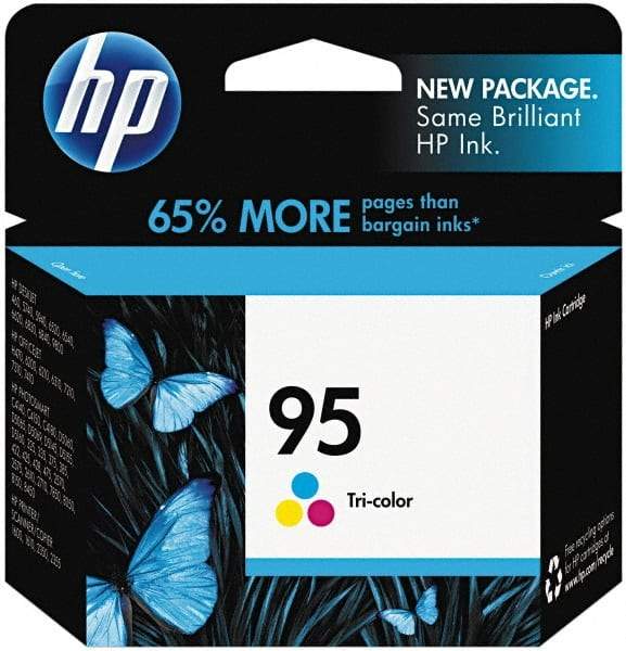 Hewlett-Packard - Cyan, Magenta & Yellow Ink Cartridge - Use with HP Officejet H470 - Strong Tooling