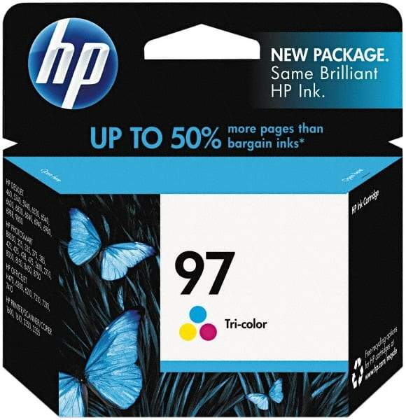 Hewlett-Packard - Cyan, Magenta & Yellow Ink Cartridge - Use with HP Officejet H470, Deskjet 6940 - Strong Tooling