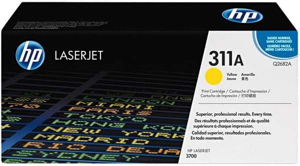 Hewlett-Packard - Yellow Toner Cartridge - Use with HP Color LaserJet 3700 - Strong Tooling