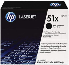 Hewlett-Packard - Black Toner Cartridge - Use with HP LaserJet M3027mfp, M3035mfp, P3005 - Strong Tooling