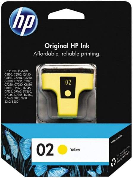 Hewlett-Packard - Yellow Ink Cartridge - Use with HP PhotoSmart 3110, 2110, 3310, 8250, C5150, C6150, C6180, C6240, C6250, C6280, C7150, C7180, C7250, C7280, C8150, C8180, D6160, D7175, D7155, D7160, D7260, D7345, D7355, D7360, D7460 - Strong Tooling