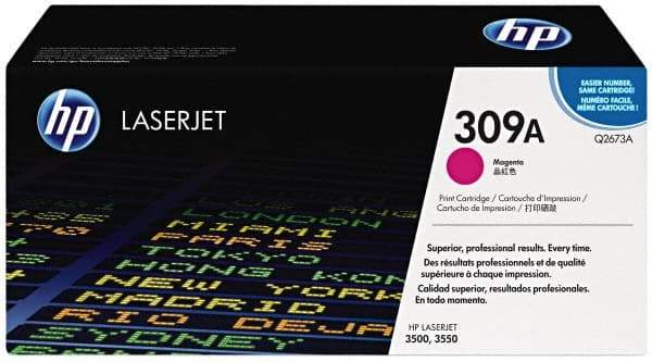 Hewlett-Packard - Magenta Toner Cartridge - Use with HP Color Laser Jet 3500, 3550 - Strong Tooling