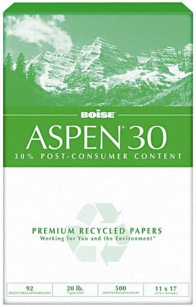 Boise - 11" x 17" White Copy Paper - Use with Laser Printers, High-Speed Copiers, Plain Paper Fax Machines - Strong Tooling