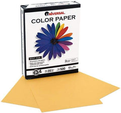 UNIVERSAL - 8-1/2" x 11" Goldenrod Copy Paper - Use with Laser Printers, Copiers, Offset Presses, Spirit Duplicators - Strong Tooling