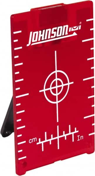 Johnson Level & Tool - Laser Level Magnetic Floor Target - Use With Laser Levels - Strong Tooling