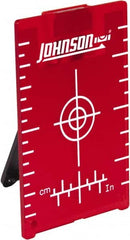 Johnson Level & Tool - Laser Level Magnetic Floor Target - Use With Laser Levels - Strong Tooling