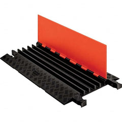 Checkers - On Floor Cable Covers Cover Material: Polyurethane Number of Channels: 5 - Strong Tooling