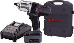 Ingersoll-Rand - 1/2" Drive 20 Volt Pistol Grip Cordless Impact Wrench & Ratchet - 1,900 RPM, 2,300 BPM, 780 Ft/Lb Torque, 1 Lithium-Ion Battery Included - Strong Tooling