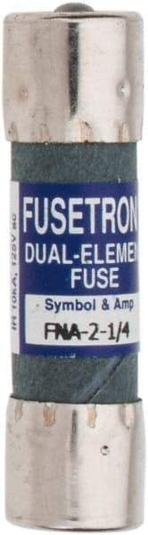 Cooper Bussmann - 250 VAC, 2.25 Amp, Time Delay Pin Indicator Fuse - Fuse Holder Mount, 1-1/2" OAL, 10 at 125 V kA Rating, 13/32" Diam - Strong Tooling