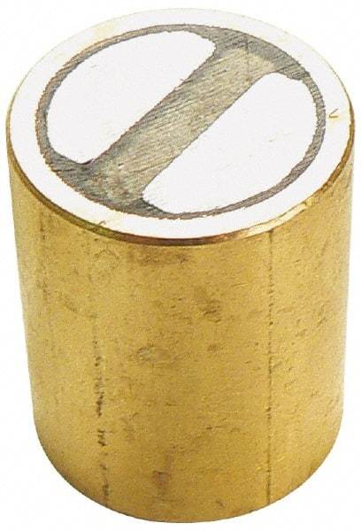 Mag-Mate - 16mm Diam, 2mm High, 6.9 Lb Average Pull Force, Samarium Cobalt Rare Earth Pot Magnet - Unfinished, Aluminum Insulated - Strong Tooling