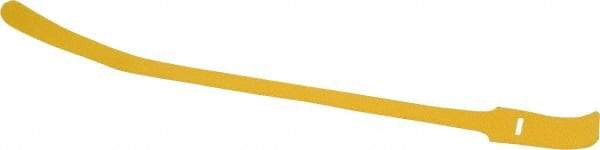 SpeedTech - 15" Long Yellow Nylon & Polyethylene Hook & Loop Strap - 50 Lb Tensile Strength - Strong Tooling