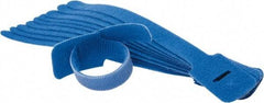 SpeedTech - 8" Long Blue Nylon & Polyethylene Hook & Loop Strap - 40 Lb Tensile Strength - Strong Tooling