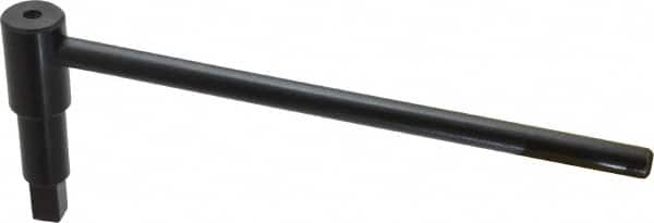 Interstate - 10" Chuck Diam Compatibility, Lathe Chuck Key - 4" Body Length, 1/2" Actual Key Square Size - Strong Tooling