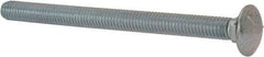 Value Collection - 3/8-16 UNC 5" Length Under Head, Standard Square Neck, Carriage Bolt - Grade 5 Steel, Zinc-Plated Finish - Strong Tooling