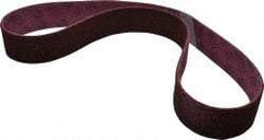 3M - 2-1/2" Wide x 60" OAL, Aluminum Oxide Abrasive Belt - Aluminum Oxide, Medium, Nonwoven, Series SC-BL - Strong Tooling