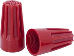 Ideal - 2, 14 to 4, 12 AWG, 600 Volt, Flame Retardant, Standard Twist on Wire Connector - Red, 221°F - Strong Tooling