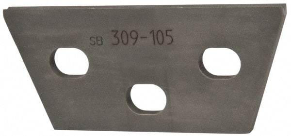 Kennametal - 3/16" Insert Width, Cutoff & Grooving Support Blade for Indexables - 1-1/2" Max Depth of Cut, 3/16" Blade Width - Strong Tooling