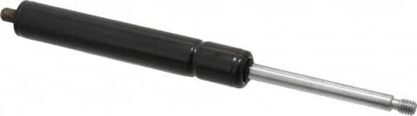 Value Collection - 0.24" Rod Diam, 0.59" Tube Diam, 100 Lb Capacity, Gas Spring - 7.5" Extended Length, 2" Stroke Length, Threaded End, Black Nitride Piston - Strong Tooling