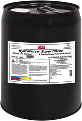 CRC - 5 Gal Bucket Cleaner/Degreaser - Liquid, Citrus - Strong Tooling