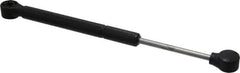 Made in USA - 0.32" Rod Diam, 0.87" Tube Diam, 100 Lb Capacity, Hydraulic Dampers - Extension, 12.24" Extended Length, 4" Stroke Length, Plastic Ball Socket, Chrome-Plated Piston - Strong Tooling