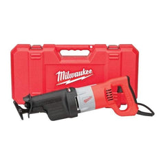 Milwaukee Tool - 3,000 Strokes per Minute, 1-1/4 Inch Stroke Length, Electric Reciprocating Saw - 120 Volts, 13 Amps, 1 Blade - Strong Tooling