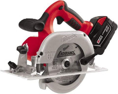 Milwaukee Tool - 28 Volt, 6-1/2" Blade, Cordless Circular Saw - 4,200 RPM, 2 Lithium-Ion Batteries Included - Strong Tooling