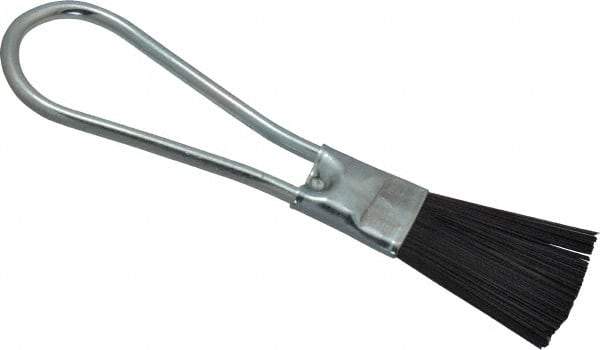 Weiler - 3 Rows x 15 Columns Steel Scratch Brush - 5-1/2" OAL, 1-1/2" Trim Length, Steel Loop Handle - Strong Tooling