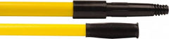 Weiler - 60 x 0.0833" Fiberglass Handle for Tapered or Threaded Holes - Threaded Connection, Yellow - Strong Tooling