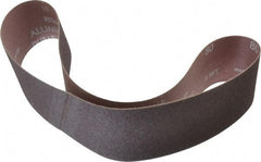 Norton - 2" Wide x 30" OAL, 80 Grit, Aluminum Oxide Abrasive Belt - Aluminum Oxide, Medium, Coated, Series R228 - Strong Tooling