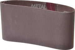 Norton - 3-1/2" Wide x 15-1/2" OAL, 220 Grit, Aluminum Oxide Abrasive Belt - Aluminum Oxide, Very Fine, Coated, Series R228 - Strong Tooling