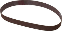 Norton - 3/4" Wide x 18" OAL, 180 Grit, Aluminum Oxide Abrasive Belt - Aluminum Oxide, Very Fine, Coated, Series R228 - Strong Tooling