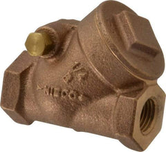 NIBCO - 1/4" Bronze Check Valve - Y-Pattern, FNPT x FNPT, 200 WOG - Strong Tooling