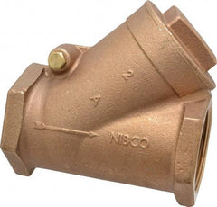 NIBCO - 2" Bronze Check Valve - Y-Pattern, FNPT x FNPT, 200 WOG - Strong Tooling