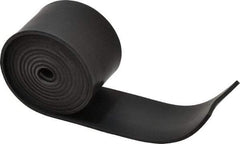 Made in USA - 1/8" Thick x 2" Wide x 60" Long, Buna-N Rubber Strip - Stock Length, 50 Shore A Durometer, 800 to 1,000 psi Tensile Strength, -20 to 170°F, Black - Strong Tooling