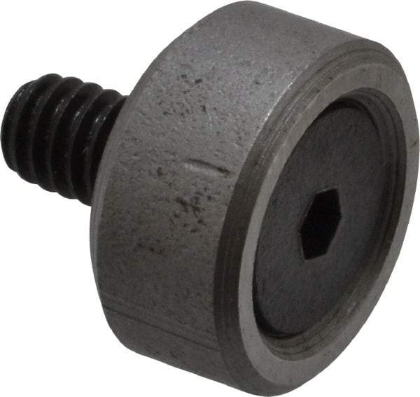 Jergens - 8-32 Thread, 1/2" OD, 1/4" High, Flat Foot - Low Carbon Steel, Case Hardened, 75-77 R30N Heat Treatment - Strong Tooling