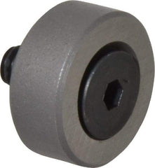 Jergens - 1/4-20 Thread, 7/8" OD, 3/8" High, Flat Foot - Low Carbon Steel, Case Hardened, 75-77 R30N Heat Treatment - Strong Tooling