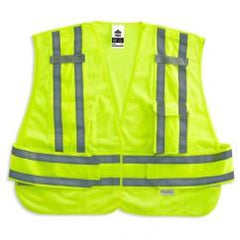 8244PSV M/L LIME PUBLIC SAFETY VEST - Strong Tooling