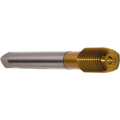 Emuge - M12x1.75 Metric Coarse 6HX Modified Bottoming Thread Forming Tap - TiN Finish, Right Hand Thread - Strong Tooling